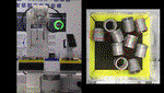 Robot grasping in dense clutter via view-based experience transfer
